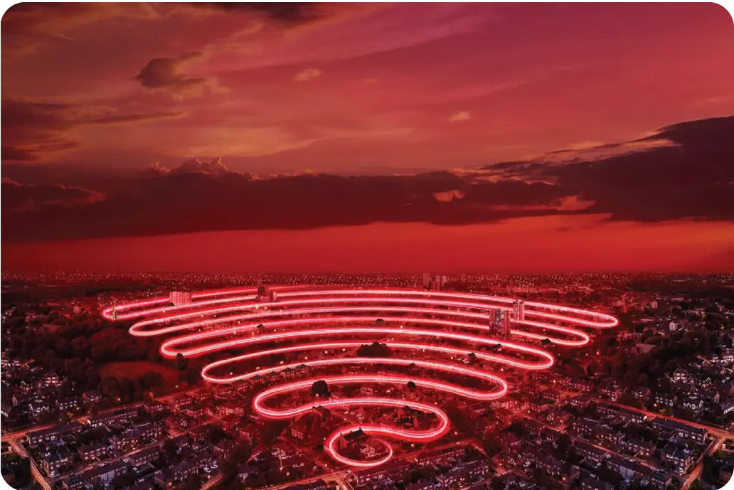giga wifi background image
